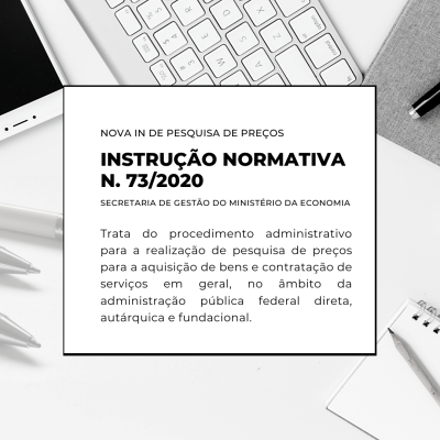 IN 73/2020 e a pesquisa de pre&ccedil;os na Administra&ccedil;&atilde;o P&uacute;blica - Neste m&ecirc;s de agosto, a Secretaria Especial de Desburocratiza&ccedil;&atilde;o, Gest&atilde;o e Governo Digital do Minist&eacute;rio da Economia editou a Instru&ccedil;&atilde;o Normativa n. 73/2020, que disp&otilde;e sobre o procedimento de pesquisa de pre&ccedil;os em contrata&ccedil;&otilde;es p&uacute;blicas, revogando a IN 05/2014.
A&nbsp;Instru&ccedil;&atilde;o Normativa n. 73/2020 acabou por consolidar a metodologia j&aacute; definida anteriormente, mas tamb&eacute;m trouxe algumas inova&ccedil;&otilde;es interessantes.

&Acirc;mbito de aplica&ccedil;&atilde;o da IN

O art. 1&ordm; da Instru&ccedil;&atilde;o Normativa n. 73/2020 define o seu &acirc;mbito de aplica&ccedil;&atilde;o, dispondo que a aplica&ccedil;&atilde;o se relaciona &agrave;s contrata&ccedil;&otilde;es de bens e servi&ccedil;os em geral da administra&ccedil;&atilde;o p&uacute;blica federal direta, aut&aacute;rquica e fundacional. Desse modo, a priori, n&atilde;o se aplica &agrave;s contrata&ccedil;&otilde;es dos Estados, Distrito Federal e Munic&iacute;pios. As contrata&ccedil;&otilde;es do Poder Judici&aacute;rio e do Poder Legislativo tamb&eacute;m n&atilde;o se sujeitam &agrave;s disposi&ccedil;&otilde;es da Instru&ccedil;&atilde;o Normativa n. 73/2020.
Al&eacute;m disso, &eacute; importante observar que a Instru&ccedil;&atilde;o Normativa n. 73/2020 n&atilde;o se aplica &agrave;s contrata&ccedil;&otilde;es de obras e servi&ccedil;os de engenharia. Nesse caso, deve ser aplicada as disposi&ccedil;&otilde;es do Decreto n. 7.983/2013.
A despeito desta regra de aplica&ccedil;&atilde;o apenas &agrave; Administra&ccedil;&atilde;o P&uacute;blica federal, h&aacute; uma exce&ccedil;&atilde;o prevista no art. 1&ordm;, &sect;2&ordm; da Instru&ccedil;&atilde;o Normativa n. 73/2020, que prev&ecirc; que, se os recursos envolvidos nas contrata&ccedil;&otilde;es decorrerem de transfer&ecirc;ncias volunt&aacute;rias da Uni&atilde;o devem, sim, aplicar a IN 73/2020.

Ades&atilde;o &agrave; ata de Registro de Pre&ccedil;os

Uma inova&ccedil;&atilde;o importante da IN 73/2020 est&aacute; no &sect;3&ordm; do art. 1&ordm;, que imp&otilde;e a realiza&ccedil;&atilde;o de pr&eacute;via pesquisa de pre&ccedil;os pelo &oacute;rg&atilde;o ou entidade que pretender aderir a alguma Ata de Registro de Pre&ccedil;os (o chamado &ldquo;carona&rdquo;), no sentido de verificar se os valores continuam sendo&nbsp; vantajosos mesmo ap&oacute;s o decurso do tempo. Assim, a ades&atilde;o s&oacute; pode se efetivar ap&oacute;s a pesquisa e a constata&ccedil;&atilde;o de que os pre&ccedil;os est&atilde;o dentro do valor de mercado.

Conceitos

Na sequ&ecirc;ncia, o art. 2&ordm; da IN 73/2020 traz um gloss&aacute;rio sint&eacute;tico dos termos jur&iacute;dicos utilizados na regulamenta&ccedil;&atilde;o: i) pre&ccedil;o estimado, ii) pre&ccedil;o m&aacute;ximo e iii) sobrepre&ccedil;o. E vale anotar que n&atilde;o houve altera&ccedil;&atilde;o nos conceitos j&aacute; conhecidos da IN anterior, assim como da doutrina e da jurisprud&ecirc;ncia.
PRE&Ccedil;O ESTIMADO:&nbsp;valor obtido a partir de m&eacute;todo matem&aacute;tico aplicado em s&eacute;rie de pre&ccedil;os coletados, podendo desconsiderar, na sua forma&ccedil;&atilde;o, os valores inexequ&iacute;veis, inconsistentes e os excessivamente elevados;
PRE&Ccedil;O M&Aacute;XIMO: valor de limite que a administra&ccedil;&atilde;o se disp&otilde;e a pagar por determinado objeto, levando-se em considera&ccedil;&atilde;o o pre&ccedil;o estimado, os aspectos mercadol&oacute;gicos pr&oacute;prios &agrave; negocia&ccedil;&atilde;o com o setor p&uacute;blico e os recursos or&ccedil;ament&aacute;rios dispon&iacute;veis;
SOBREPRE&Ccedil;O: pre&ccedil;o contratado em valor expressivamente superior aos pre&ccedil;os referenciais de mercado.

Procedimento

A partir do art. 3&ordm; da IN 73/2020, tem-se, ent&atilde;o, o procedimento previsto para a realiza&ccedil;&atilde;o de pre&ccedil;os pela Administra&ccedil;&atilde;o, sendo que o dispositivo exige a materializa&ccedil;&atilde;o da pesquisa por meio de um documento com alguns elementos obrigat&oacute;rios:







identifica&ccedil;&atilde;o do agente respons&aacute;vel pela cota&ccedil;&atilde;o;
caracteriza&ccedil;&atilde;o das fontes consultadas;
s&eacute;rie de pre&ccedil;os coletados;
m&eacute;todo matem&aacute;tico aplicado para a defini&ccedil;&atilde;o do valor estimado;
justificativas para a metodologia utilizada, especialmente no caso de desconsidera&ccedil;&atilde;o de pre&ccedil;os inexequ&iacute;veis, inconsistentes e excessivamente elevados, quando for o caso.
Condi&ccedil;&otilde;es comerciais







&Eacute; necess&aacute;rio observar que o art. 4&ordm; da IN 73/2020 estabelece que a pesquisa de pre&ccedil;os deve levar em conta, ainda, as condi&ccedil;&otilde;es comerciais praticadas, como prazos de entrega, instala&ccedil;&atilde;o e montagem, formas de pagamento, fretes, garantias exigidas e marcas e modelos, quando for o caso. Assim, a Administra&ccedil;&atilde;o, sempre que poss&iacute;vel, deve comparar &ndash; al&eacute;m dos pre&ccedil;os &ndash; as condi&ccedil;&otilde;es de cada fornecedor e verificar as m&eacute;tricas gerais daquele setor.

Par&acirc;metros da pesquisa de pre&ccedil;os

No art. 5&ordm;, a IN 73/2020&nbsp;exemplifica diversos&nbsp;par&acirc;metros&nbsp;que poder&atilde;o ser utilizados para a pesquisa de pre&ccedil;os, sendo prioridade o i) painel de pre&ccedil;os dispon&iacute;vel aqui e ii)&nbsp;aquisi&ccedil;&otilde;es e contrata&ccedil;&otilde;es similares de outros entes p&uacute;blicos.&nbsp;Note-se que os m&eacute;todos i) e ii) do art. 5&ordm; se referem a pre&ccedil;os p&uacute;blicos, cujo contrato decorrente n&atilde;o poder&aacute; ter mais de 1 (um) ano de intervalo entre a formaliza&ccedil;&atilde;o do pre&ccedil;o do contrato consultado e o instrumento convocat&oacute;rio para o que se deseja a cota&ccedil;&atilde;o.
Tamb&eacute;m poder&atilde;o ser utilizados os par&acirc;metros de iii) pesquisa por meio de dados coletados em sites especializados (desde que atualizados e com registro de data e hora de acesso) e, por fim, iv) a pesquisa direta com fornecedor, mediante solicita&ccedil;&atilde;o formal. Contudo, nestes dois &uacute;ltimos casos, os pre&ccedil;os n&atilde;o poder&atilde;o ter intervalo maior do que 6 (seis) meses da data de divulga&ccedil;&atilde;o do Edital.
Destaque-se, ainda, que, na hip&oacute;tese de&nbsp;pesquisa de pre&ccedil;os baseada em or&ccedil;amentos de fornecedores, o&nbsp;&sect;2 do art. 5&ordm;&nbsp;imp&otilde;e a observ&acirc;ncia de mais requisitos pela Administra&ccedil;&atilde;o, como i) prazo de resposta compat&iacute;vel com a complexidade do objeto, ii) proposta deve conter descri&ccedil;&atilde;o do objeto, valor unit&aacute;rio e total, CPF/CNPJ, endere&ccedil;o e telefone &nbsp;de contato e data de emiss&atilde;o, iii) registro da rela&ccedil;&atilde;o de fornecedores consultados e n&atilde;o enviaram proposta.
Se voc&ecirc; &eacute; fornecedor ou prestador de servi&ccedil;os, disponibilizados um modelo de cota&ccedil;&atilde;o com todos os itens exigidos pela IN. Acesse aqui.

Registro das solicita&ccedil;&otilde;es n&atilde;o respondidas

A Administra&ccedil;&atilde;o est&aacute; obrigada, ainda, a registrar nos autos do documento que materializa a pesquisa de pre&ccedil;os quais foram os fornecedores a quem foi solicitada proposta, mas que deixaram de responder, no sentido de demonstrar que houve ampla pesquisa de mercado.

Metodologia

&nbsp;O art. 6&ordm;&nbsp;da IN trata da&nbsp;metodologia&nbsp;para obten&ccedil;&atilde;o do pre&ccedil;o estimado, sendo tr&ecirc;s m&eacute;todos previstos: i) a m&eacute;dia, ii) a mediana e iii) o menor valor, todas com, no m&iacute;nimo, tr&ecirc;s pre&ccedil;os para efetiva compara&ccedil;&atilde;o. Vale lembrar que &eacute; poss&iacute;vel, desde que devidamente justificado, utilizar outro tipo de m&eacute;todo, sempre anotando que tal escolha deriva de uma justificativa t&eacute;cnica, cuja an&aacute;lise dever&aacute; constar do documento elaborado.

Pre&ccedil;o estimado x Pre&ccedil;o m&aacute;ximo

Aqui, &eacute; preciso fazer uma anota&ccedil;&atilde;o importante. Da pesquisa de pre&ccedil;os, ser&aacute; conhecido o pre&ccedil;o estimado, ou seja, aquele pre&ccedil;o que o mercado comumente aplica para determinado bem ou servi&ccedil;o na regi&atilde;o. N&atilde;o quer dizer que o edital ou o termo de refer&ecirc;ncia, a ser elaborado pela Administra&ccedil;&atilde;o, dever&aacute; indicar tal pre&ccedil;o, uma vez que a Administra&ccedil;&atilde;o poder&aacute; ainda fazer uso do pre&ccedil;o m&aacute;ximo, ampliando aquele valor estimado para um valor entendido como m&aacute;ximo para a futura contrata&ccedil;&atilde;o. Portanto, o pre&ccedil;o estimado &ndash; aquele conhecido da pesquisa de pre&ccedil;os &ndash; n&atilde;o necessariamente precisar&aacute; ser o pre&ccedil;o constante do edital. A Administra&ccedil;&atilde;o poder&aacute; inserir valor inferior ou superior ao valor estimado. Isso porque a escolha deve levar em conta a necessidade de amplia&ccedil;&atilde;o da competitividade e de mitiga&ccedil;&atilde;o do sobrepre&ccedil;o, levando-se em considera&ccedil;&atilde;o as circunst&acirc;ncias do bem ou do servi&ccedil;o envolvido e, ainda, o princ&iacute;pio da vantajosidade. Este racioc&iacute;nio vem amparado pelo disposto no art. 10 da IN.

Inexigibilidade e Dispensa de Licita&ccedil;&atilde;o

Na sequ&ecirc;ncia, a IN passa a tratar de regras espec&iacute;ficas para os casos de&nbsp;inexigibilidade&nbsp;e&nbsp;de dispensa de licita&ccedil;&atilde;o, n&atilde;o tratando propriamente de pesquisa de pre&ccedil;os, mas, sim, do procedimento de justificativa de pre&ccedil;os para tais contrata&ccedil;&otilde;es. Nessas circunst&acirc;ncias, tem-se a imposi&ccedil;&atilde;o de que o pre&ccedil;o esteja&nbsp;&ldquo;condizente com o praticado no mercado&rdquo; e que os valores comparados sejam de at&eacute; 1 (um) ano antes da autoriza&ccedil;&atilde;o da despesa.
E tal comprova&ccedil;&atilde;o deve se dar por meio de i) documentos fiscais ou instrumentos contratuais de objetos id&ecirc;nticos, comercializados pela futura contratada, emitidos no per&iacute;odo de at&eacute; 1 (um) ano anterior &agrave; data da autoriza&ccedil;&atilde;o da inexigibilidade pela autoridade competente; e ii) de tabelas de pre&ccedil;os vigentes divulgadas pela futura contratada em s&iacute;tios eletr&ocirc;nicos especializados ou de dom&iacute;nio amplo, contendo data e hora de acesso.

Contrata&ccedil;&otilde;es de itens de Tecnologia

Nos casos de itens de tecnologia, a IN prev&ecirc; que as estimativas de pre&ccedil;os sejam aquelas constantes dos Cat&aacute;logos de Solu&ccedil;&otilde;es de TIC com Condi&ccedil;&otilde;es Padronizadas, publicados pela Secretaria de Governo Digital da Secretaria Especial de Desburocratiza&ccedil;&atilde;o, Gest&atilde;o e Governo Digital do Minist&eacute;rio da Economia, de que trata a Instru&ccedil;&atilde;o Normativa n. 01/2019, com reda&ccedil;&atilde;o dada pela IN n. 202/2019.
Isso porque os Cat&aacute;logos de Solu&ccedil;&otilde;es de TIC com Condi&ccedil;&otilde;es Padronizadas s&atilde;o elaborados a partir da identifica&ccedil;&atilde;o das solu&ccedil;&otilde;es de TIC de uso mais difundido no &acirc;mbito da Administra&ccedil;&atilde;o P&uacute;blica Federal.
Os Cat&aacute;logos podem ser acessados aqui.
&Eacute; necess&aacute;rio observar que, neste item, a IN prev&ecirc; que a contrata&ccedil;&atilde;o deve respeitar, como par&acirc;metro m&aacute;ximo, o Pre&ccedil;o M&aacute;ximo de Compra de Item TIC - PMC-TIC, exceto se a pesquisa de pre&ccedil;os realizada resultar em valor inferior ao PMC-TIC.

Contrata&ccedil;&otilde;es de servi&ccedil;os com dedica&ccedil;&atilde;o de m&atilde;o-de-obra exclusiva

Nesses casos, deve-se observar a Instru&ccedil;&atilde;o Normativa n. 05/2017 e, somente no caso de lacuna ou omiss&atilde;o, pode-se aplicar a IN 73/2020.

Disposi&ccedil;&otilde;es finais

No art. 11, a IN 73/2020 revoga expressamente as Instru&ccedil;&otilde;es Normativas ns. 05/2014, 07/2014 e 03/2017.
Contudo, os procedimentos autuados ou registrados at&eacute; 5 de agosto de 2020 devem permanecer regidos pela IN n. 05/2014, incluindo contrata&ccedil;&otilde;es e eventuais renova&ccedil;&otilde;es ou prorroga&ccedil;&otilde;es de vig&ecirc;ncias respectivas.

Por Ana Paula Mella Vicari